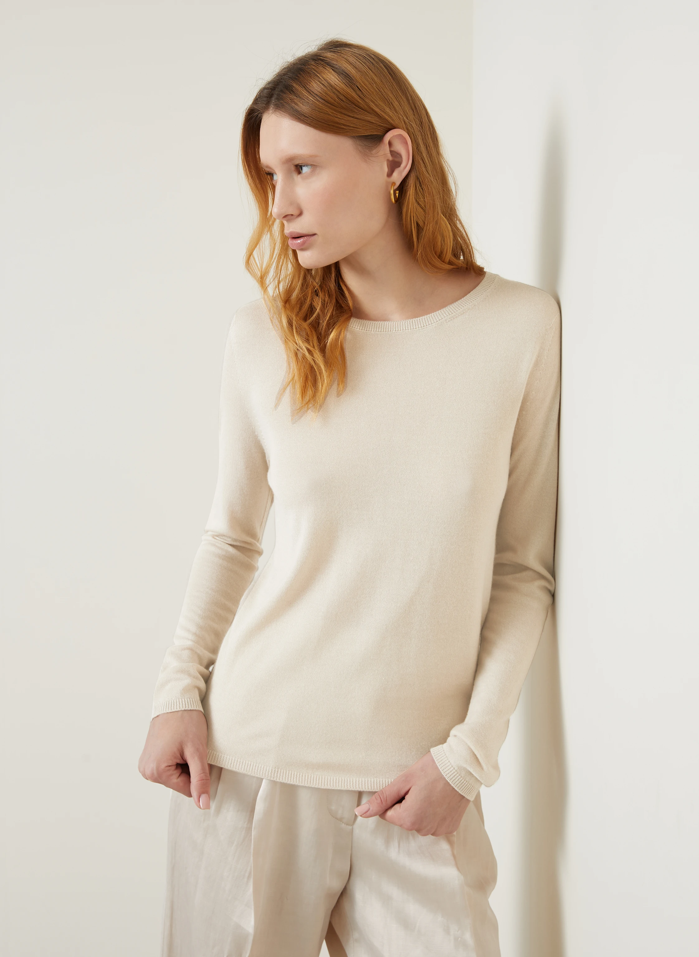 IRIS von ARNIM Cashmere-Pullover LAUREEN mit Seide