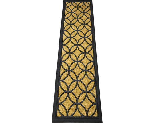 Rubber/kokosmat Bali Circle 25x75 cm