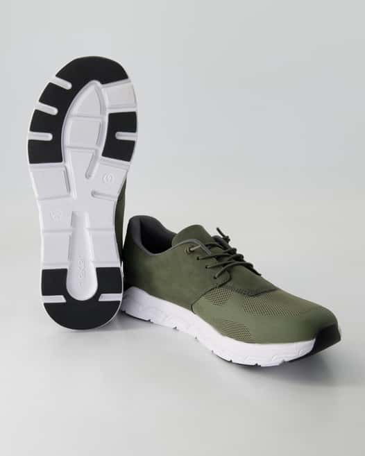 Rieker Foilmatt Sneaker in Grün