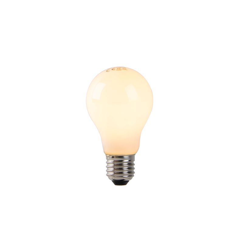 E27 LED flame filament A60 opaal glas 3W 250 lm 2200K