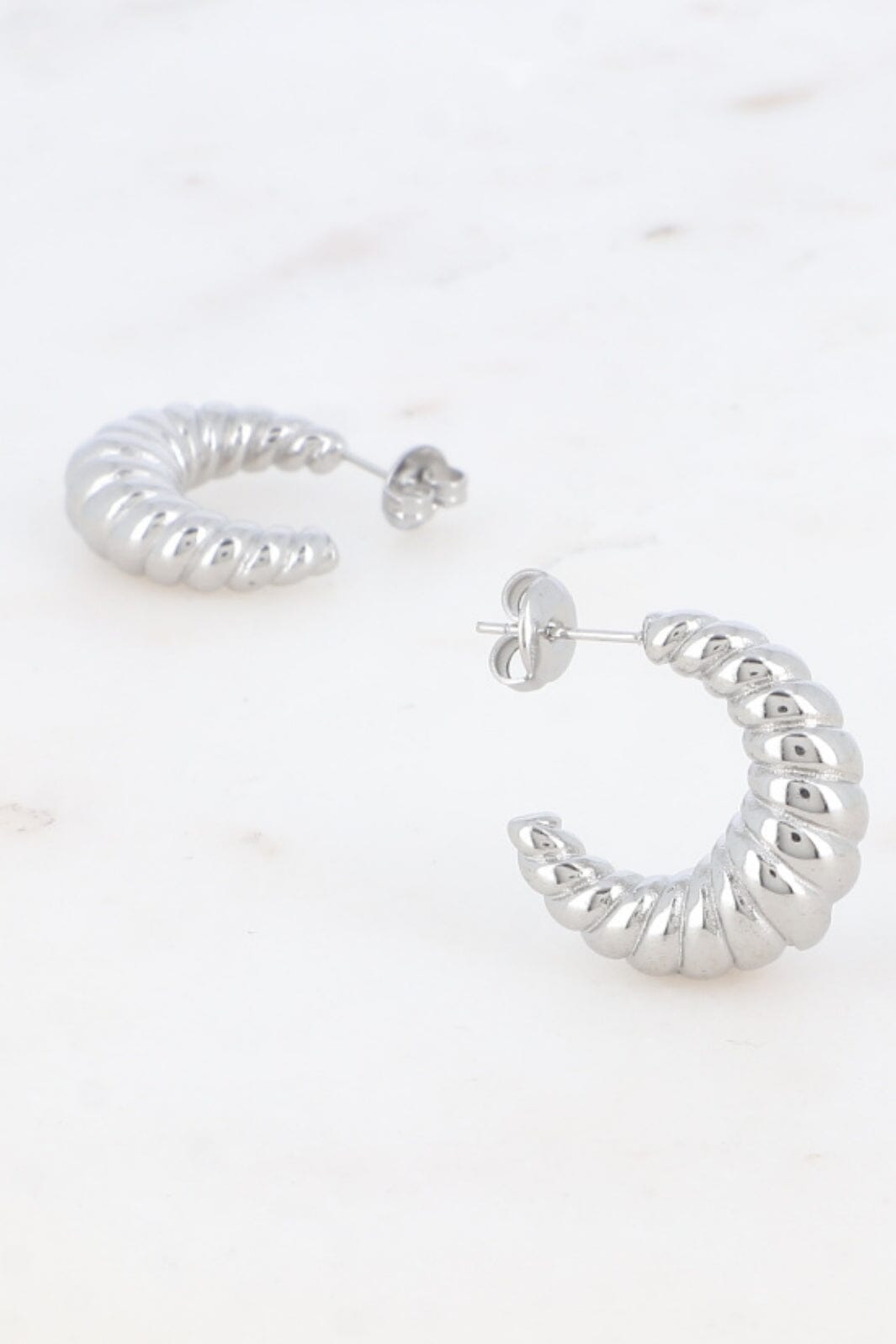 Mellow Moon Charlie Hoop Øreringe BM1348E0480 forsolvet