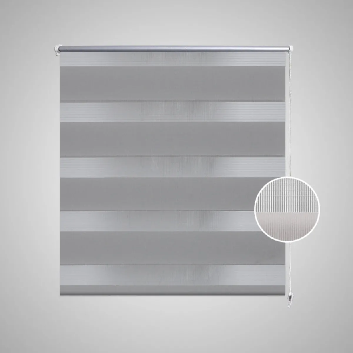 Helloshop26 Store enrouleur gris tamisant 120x230
