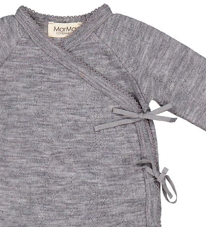 MarMar Wrap - Around Full Strampler - Wolle - Pointelle - Rula -