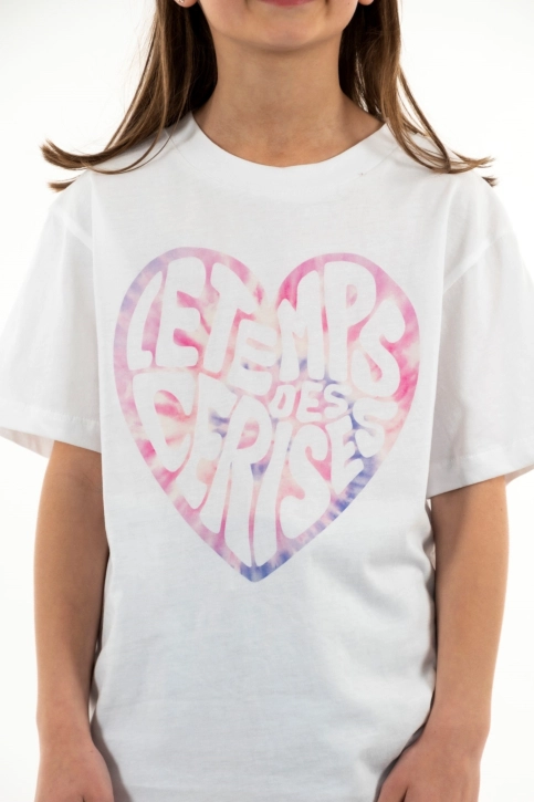 tee shirts manches courtes Le Temps Des Cerises moonagi 1132 ice cream