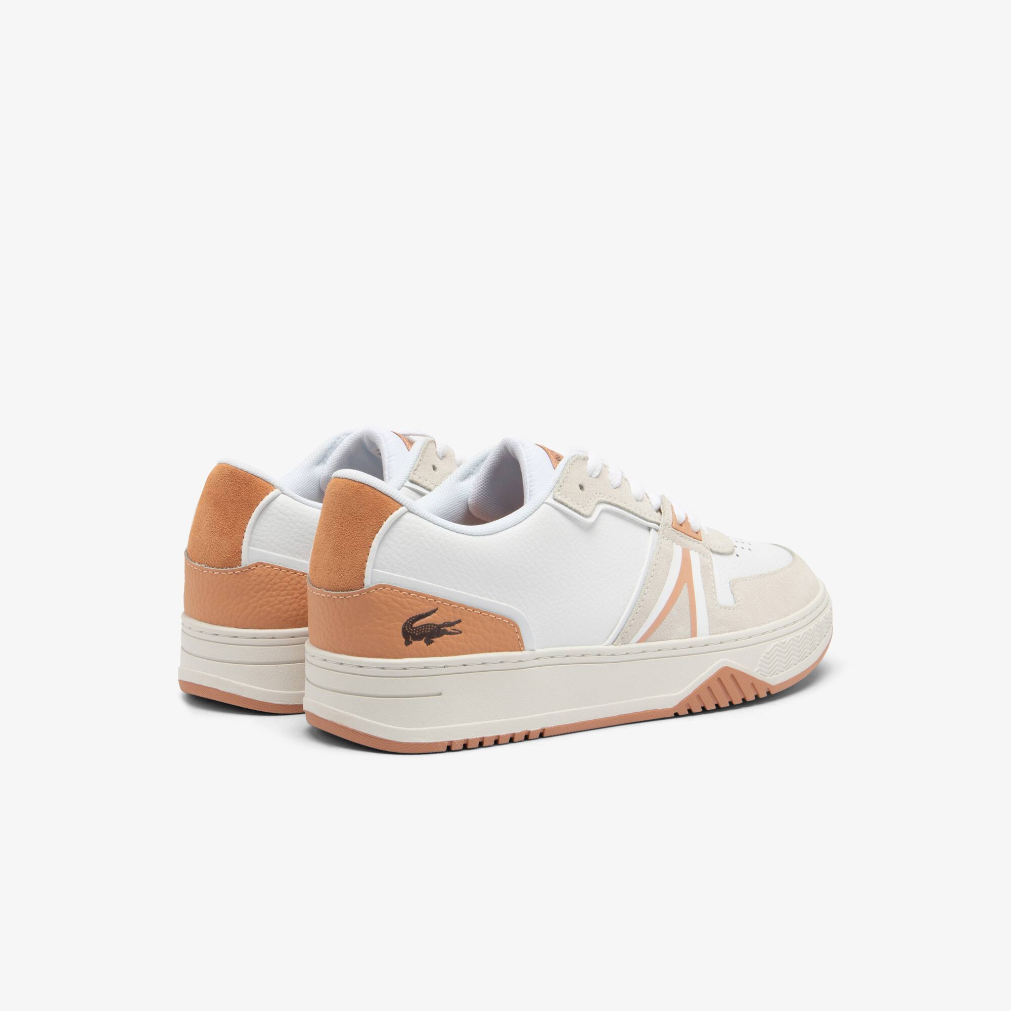 Herren L001 sportliche Sneakers aus Leder Sneakers - Weiss - Lacoste - Herren