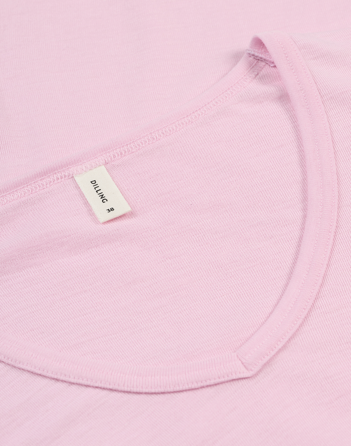 T-shirt met V-hals van merinowol/zijde voor dames