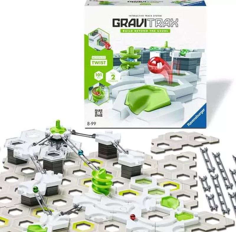 Ravensburger - Gravitrax - Startset Twist - 101 Stuks - Knikkerbaan - Creatief Constructiespel
