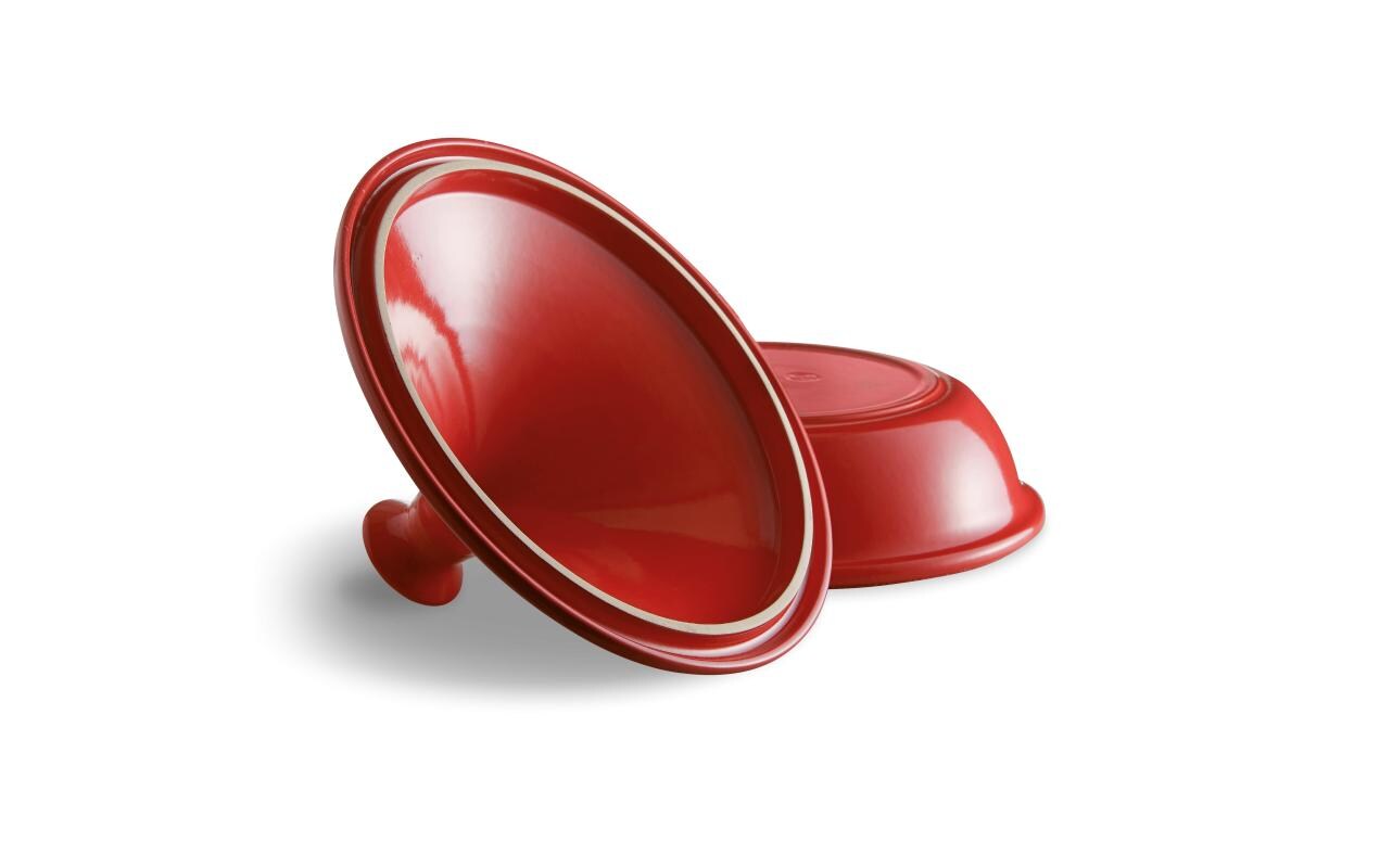 Tajinetopf Grand Cru 32 cm, Rot<br>Marokkanischer Schmortopf