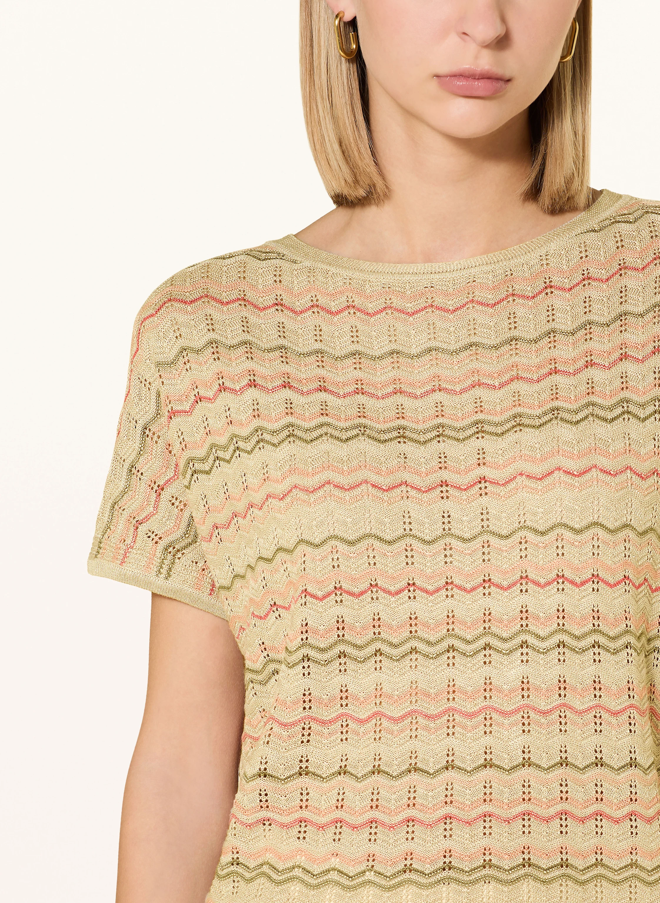 s.Oliver BLACK LABEL Strickshirt mit Glitzergarn