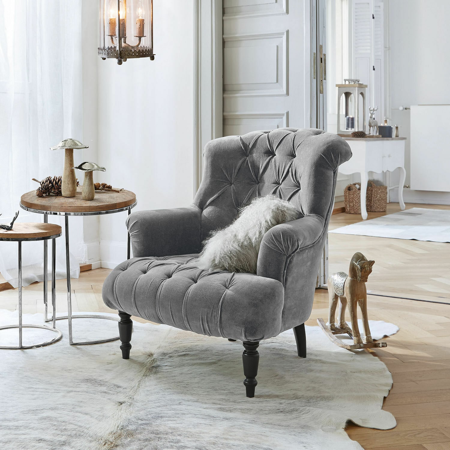 Sessel Parranquet grau