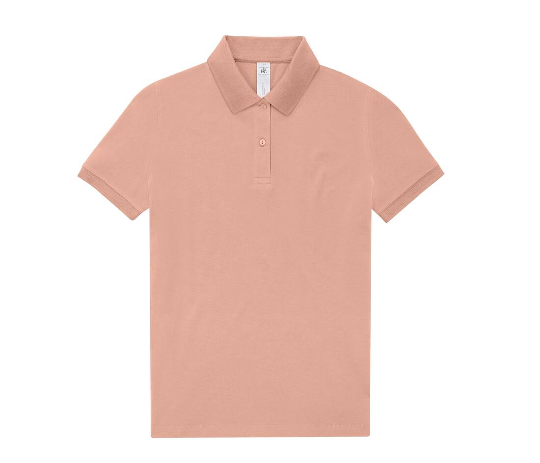B&C BCW463 - Polo Femme Élégant en Coton Prérétréci