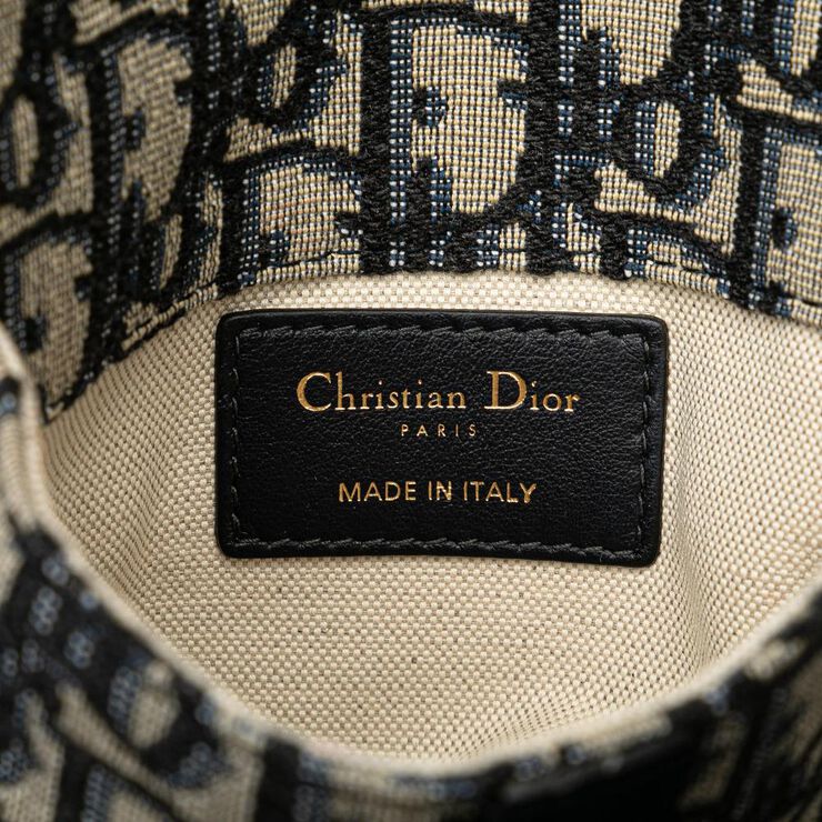 Dior Vintage Dior Saddle Bag Blue