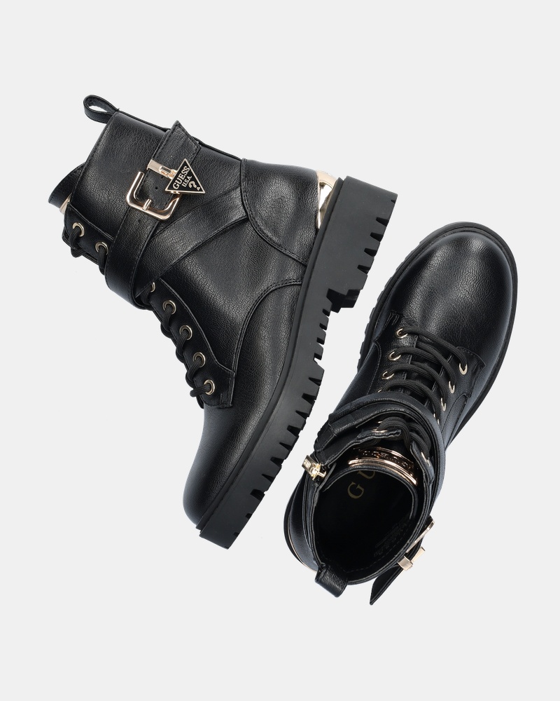Guess Olsy Bikerboots  - zwart