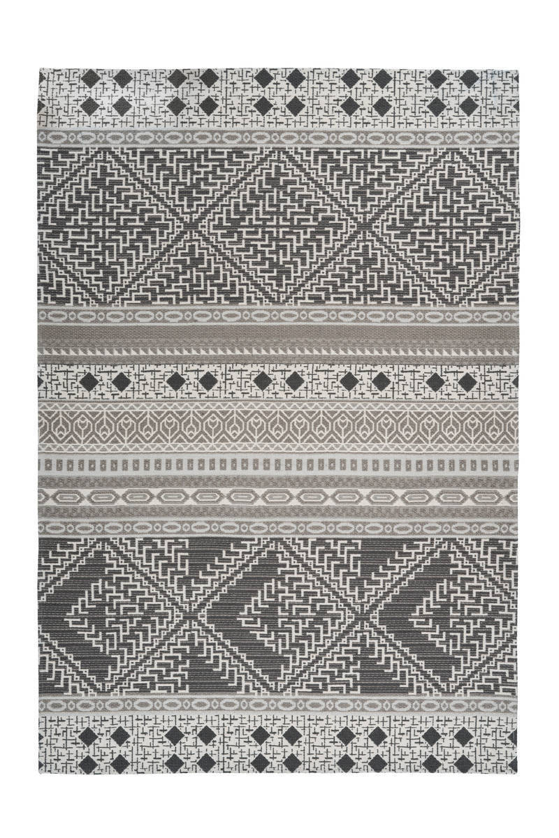 Outdoor-Kurzflorteppich YOGA 200 - taupe-creme -80x150 cm