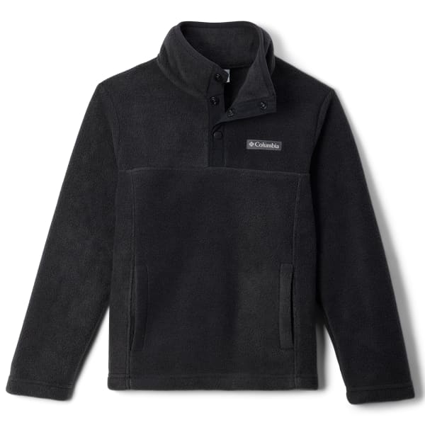 Sweat polaire COLUMBIA STEENS MTN II 1/4 SNAP FLEECE PULL-OVER BLACK