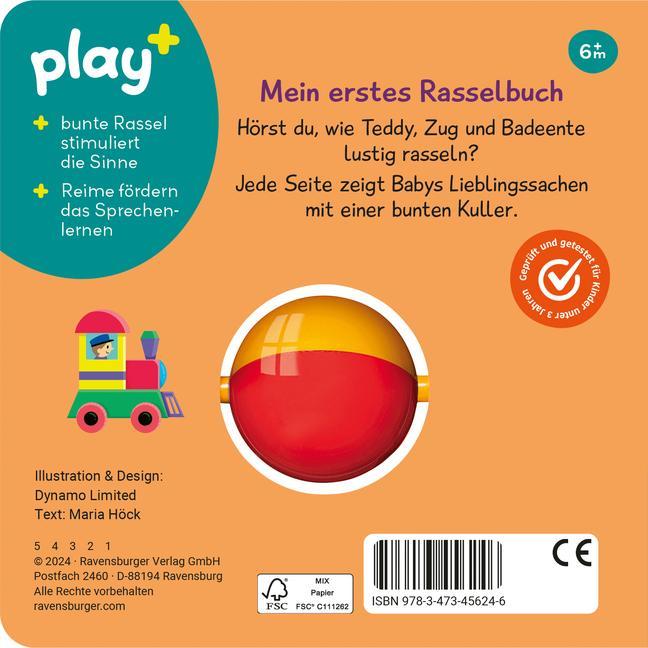 Ravensburger, play+ schütteln, rasseln, spielen: Erste Sachen