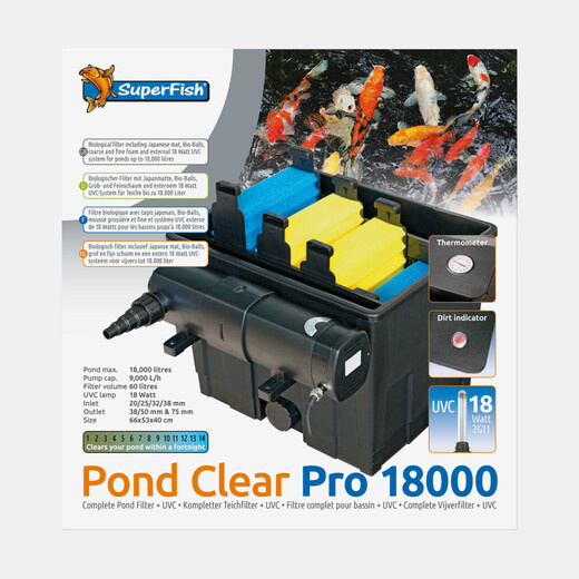 Superfish Pondclear Pro 18000 UVC-18W | Vijverfilter