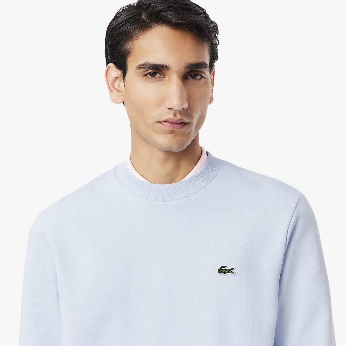LACOSTE<br>Suéter de gola redonda