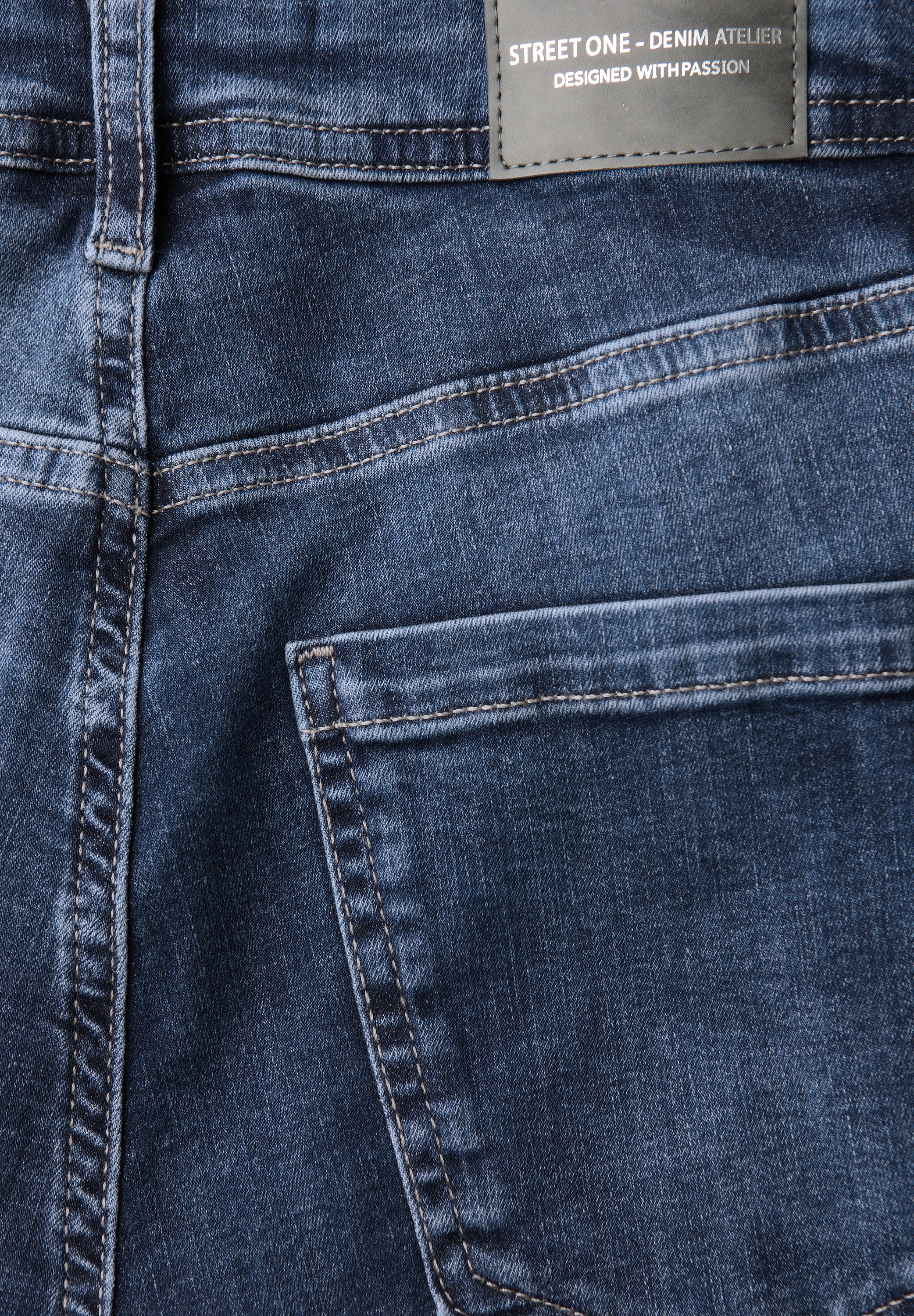 STREET ONE Slim-fit-Jeans »Style York« mit Stretch