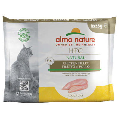 Almo Nature HFC Natural Adult Hühnerfilet 8x6x55g