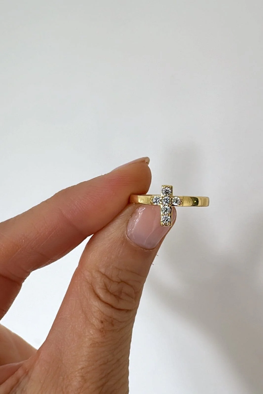 O element Life Cross Ring
