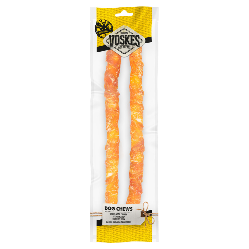 Voskes Stick Met Kip 40 cm2 stuks