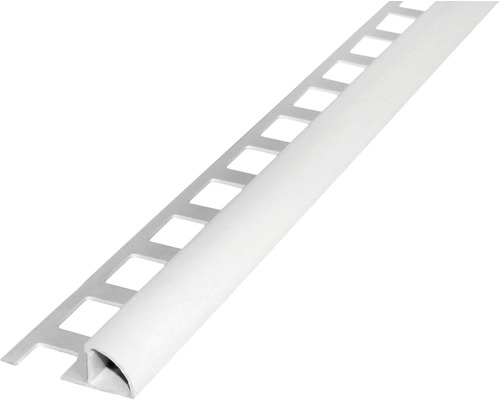 PVC kwartcirkelprofieltegelrand, 10-pack, wit, 10 mm, 300 cm