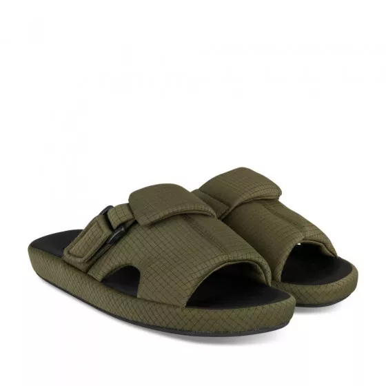 Chaussons VERT DENIM SIDE