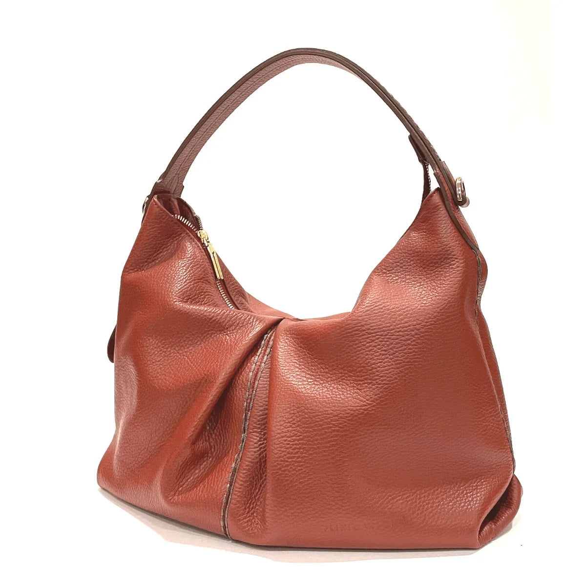 Plino Visona | Mattone Sara 21551 | Leren schoudertas
