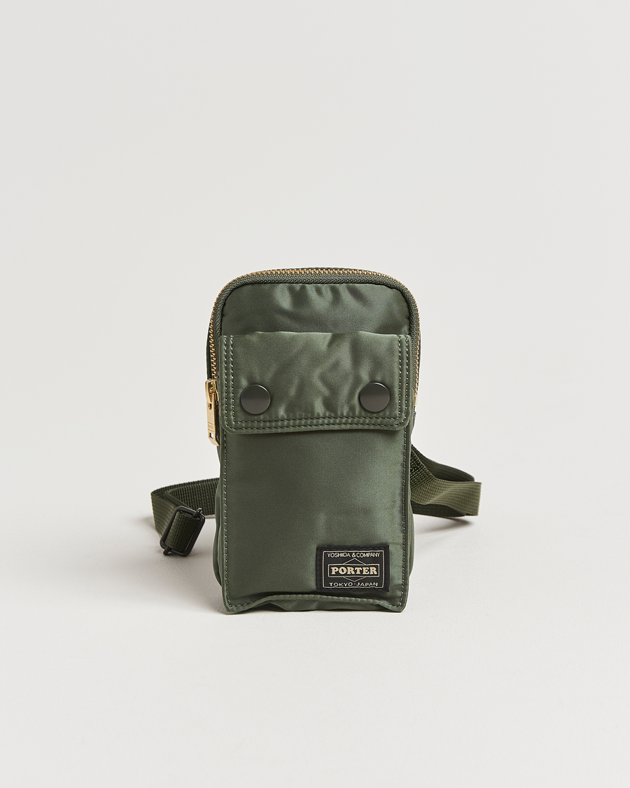Porter-Yoshida & Co. Tanker Mobile Pouch Sage Green