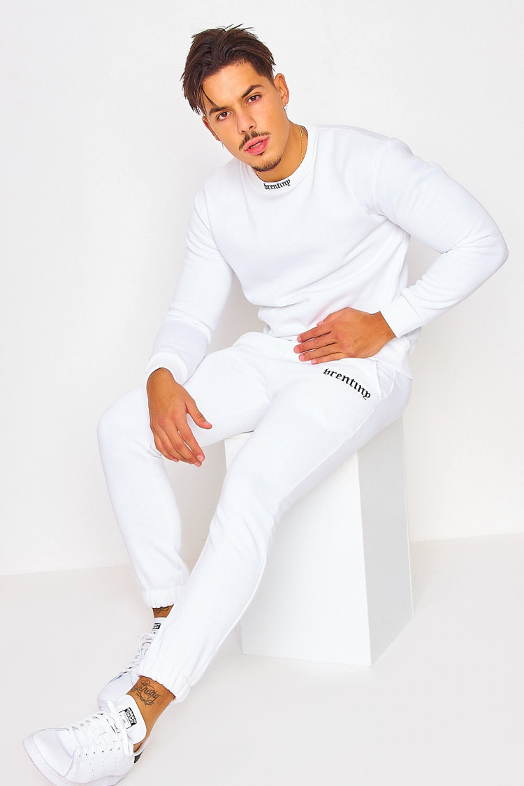 Pantalon de jogging blanc Brentiny