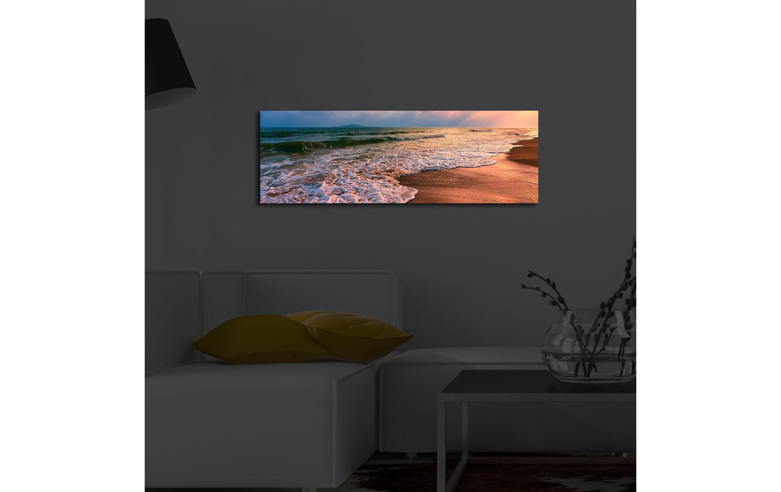 Bild Ocean 30 x 90 cm, MDFLeinwandbild