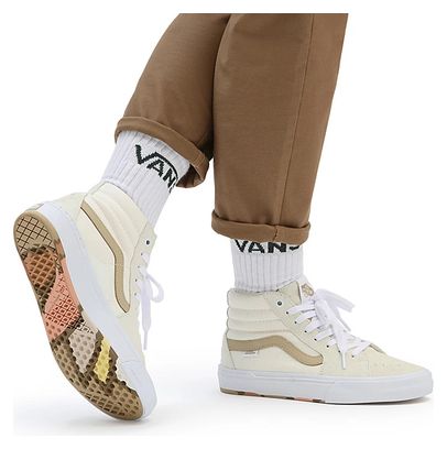Chaussures Vans Angie Marino BMX SK8-HI Beige