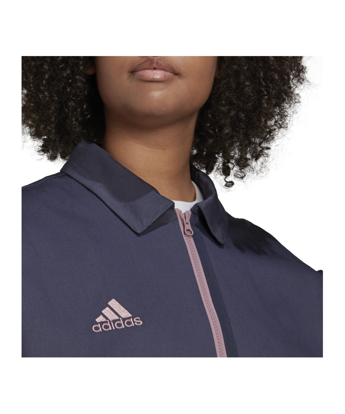 adidas Tiro Cargo Jacke Plus Size Damen Blau