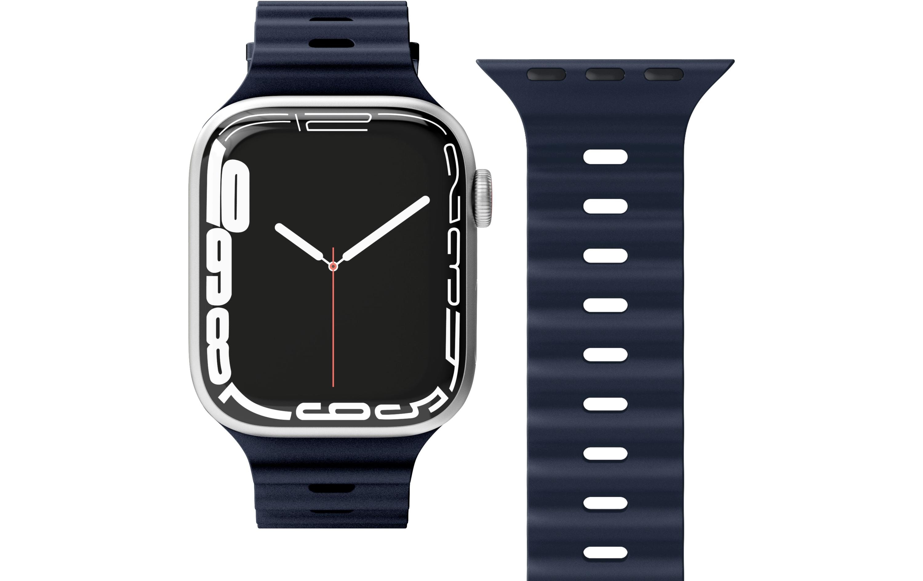 Wave Band Apple Watch 38/40/41 mm NavyArmband für Apple Watch 38/40/41 mm