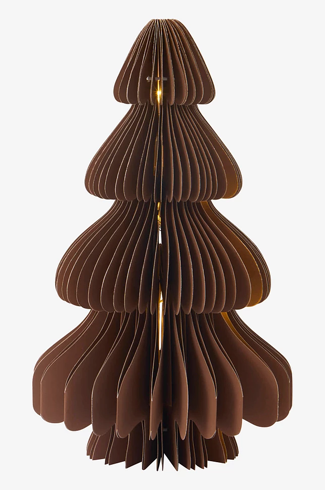 PICEA dekorasjonsjuletre med lyskjede