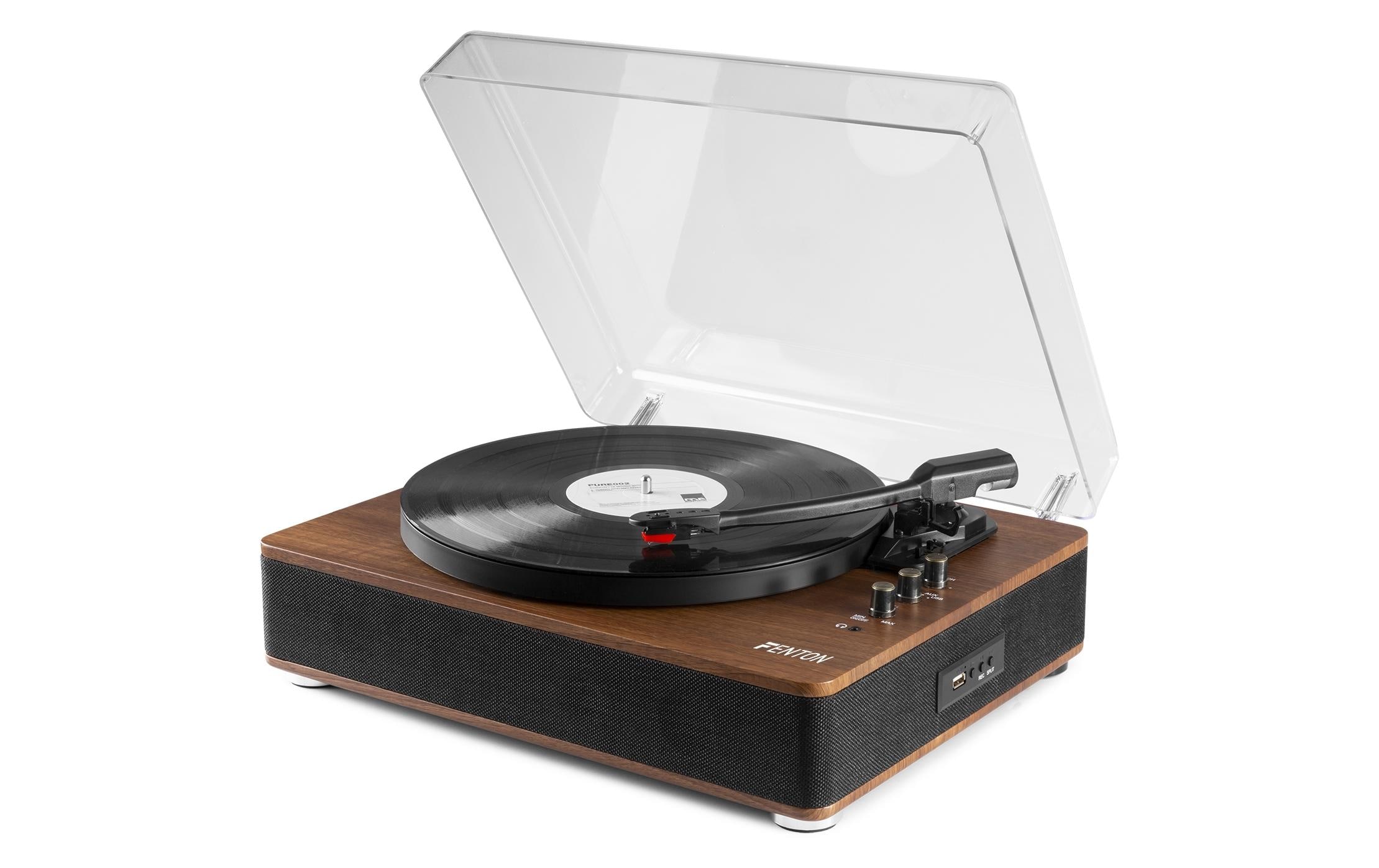Plattenspieler mit Bluetooth RP162 Braun<br>Retro Plattenspieler mit Bluetooth