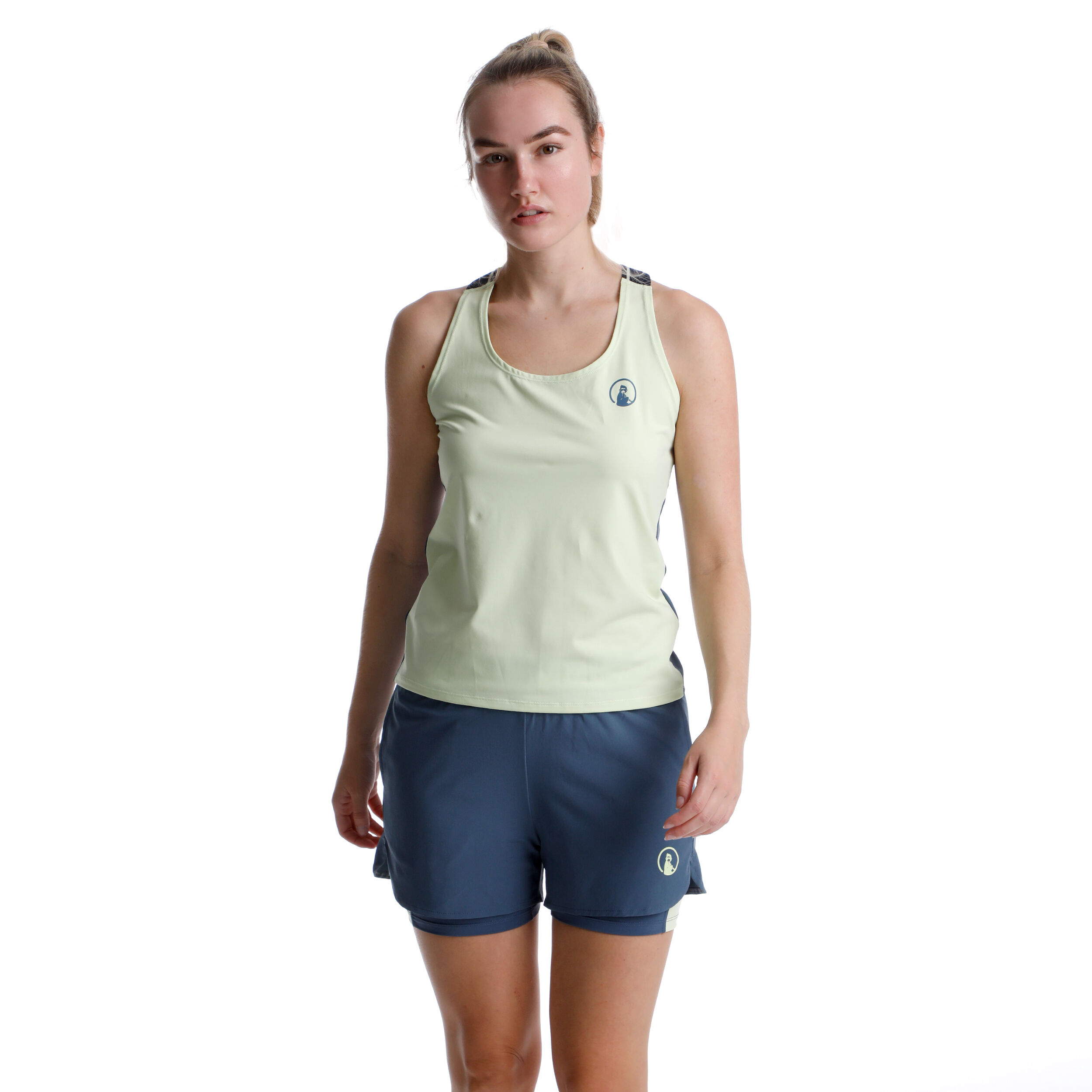 Quiet Please Perspectives Serve & Volley Débardeur Tank Top Femmes - Jaune Lemon