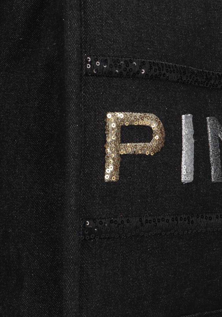 PINKO zwarte pinko shopper shopper denim