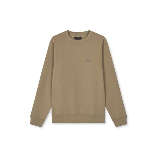 Mads Nørgaard Standard Crew Logo Sweatshirt, Lead Gray, XXL