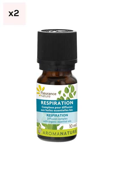 Complexes pour diffusion bio - Respiration - 2 x 10 ml