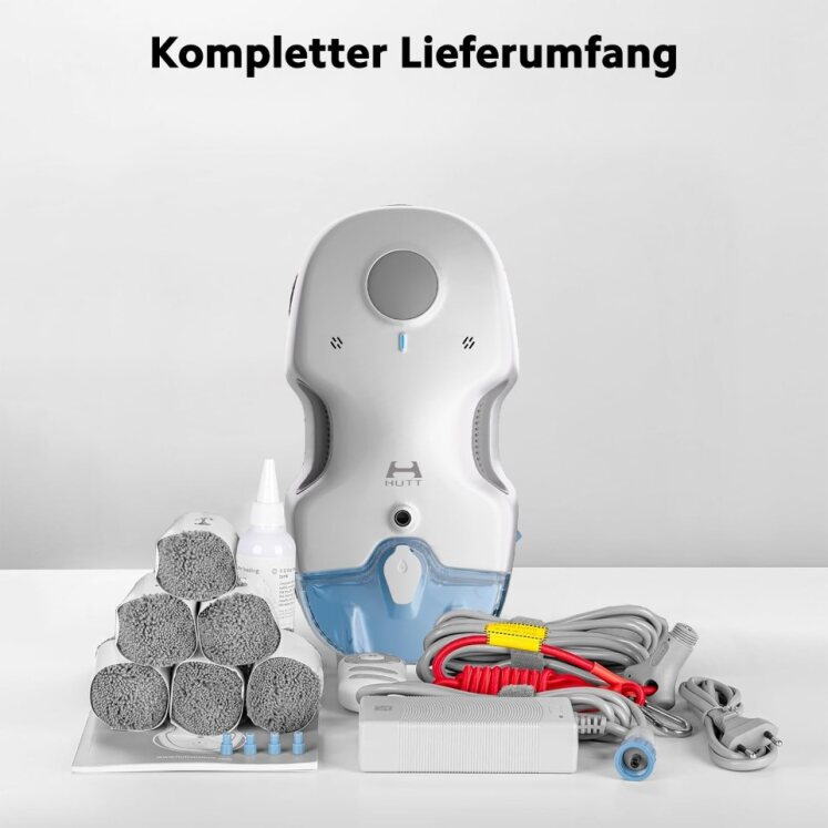 C7 Elektrischer Fenster Putz Roboter Automatischer Scheiben Glas Reiniger - Weiss