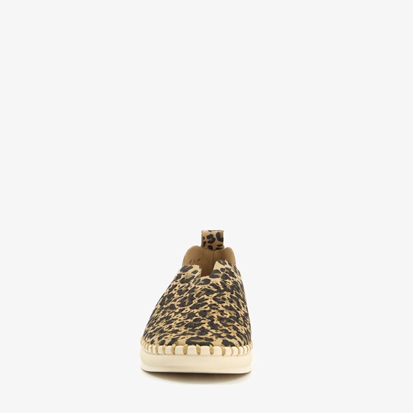 Hush Puppies Daisy dames instappers luipaardprint