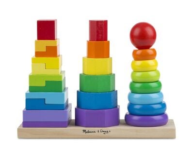 Melissa & Doug Stabletårn med Klosser