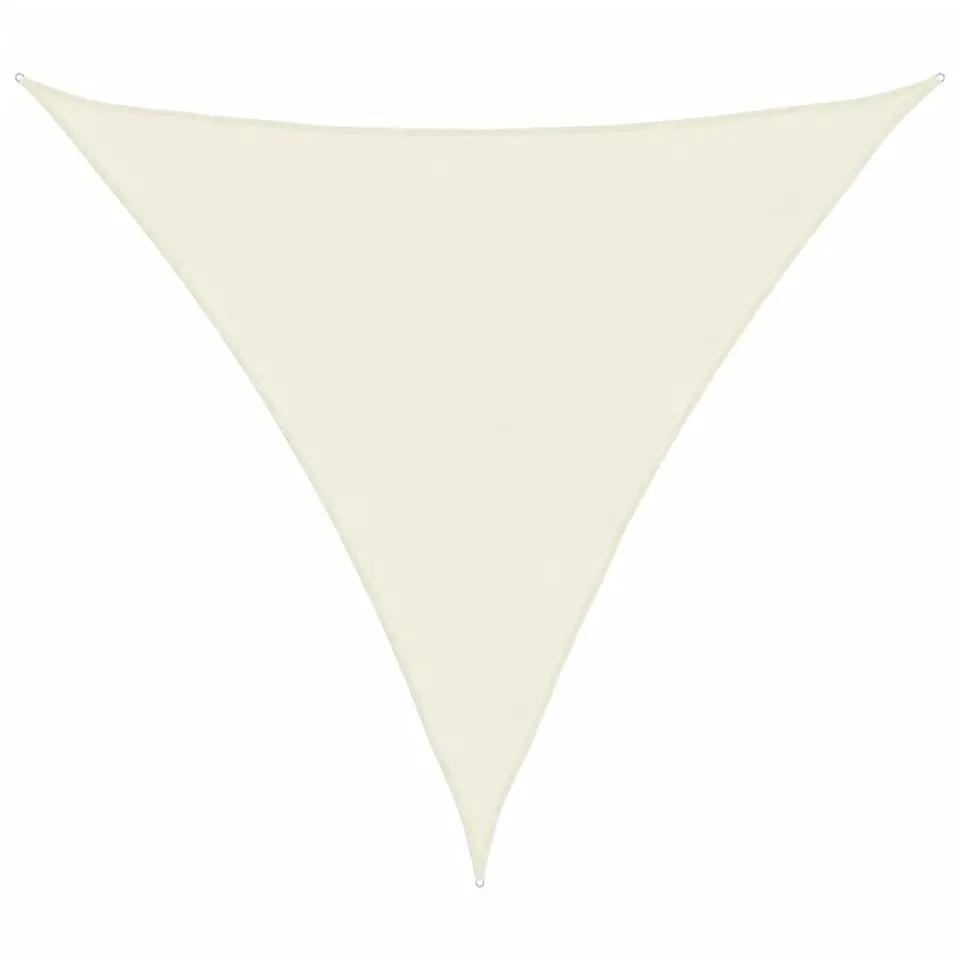 vidaXL - Zonnezeil - Crème - 3.6 x 3.6 x 3.6 m