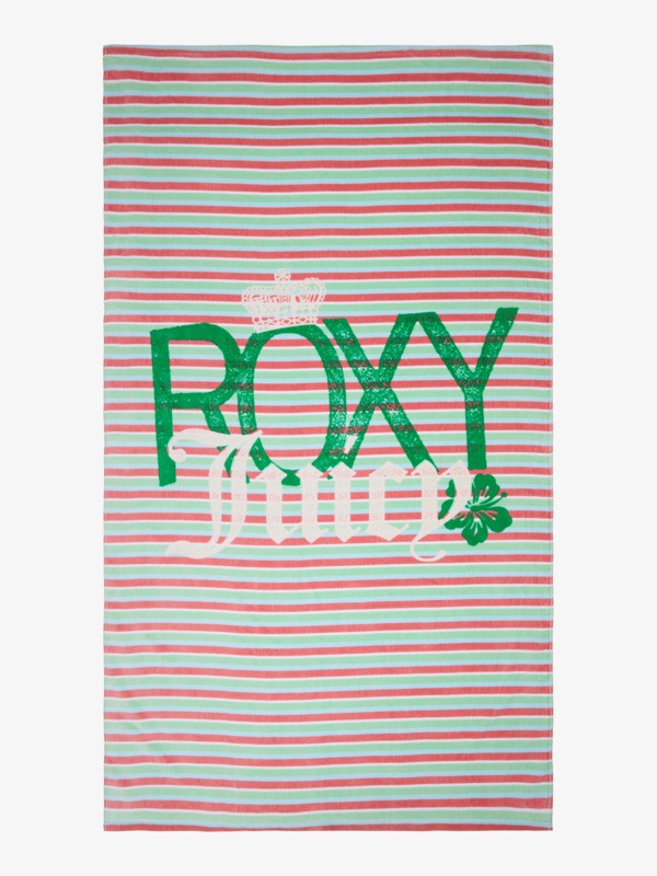 Roxy X Juicy Couture Serviette de plage Vert Femme