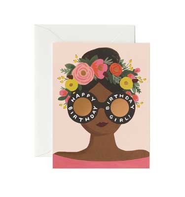 Flower Crown Birthday Girl