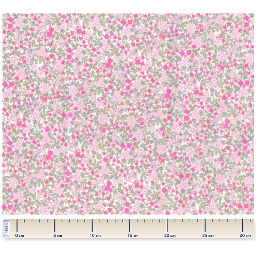 Coupon Tissu Enduit De 35Cm Serenade Fluo
