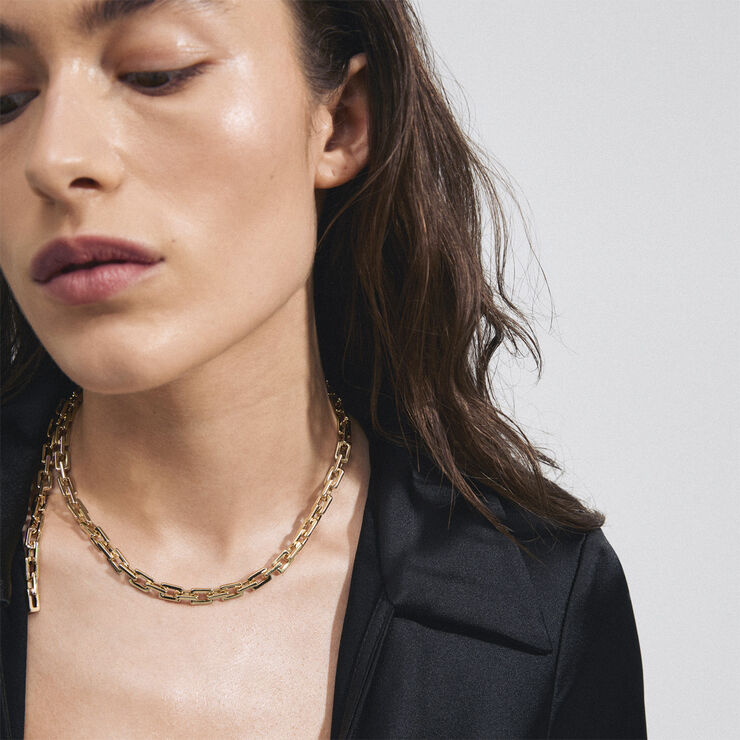 Pilgrim FEEL recycled necklace gold-plated Guld