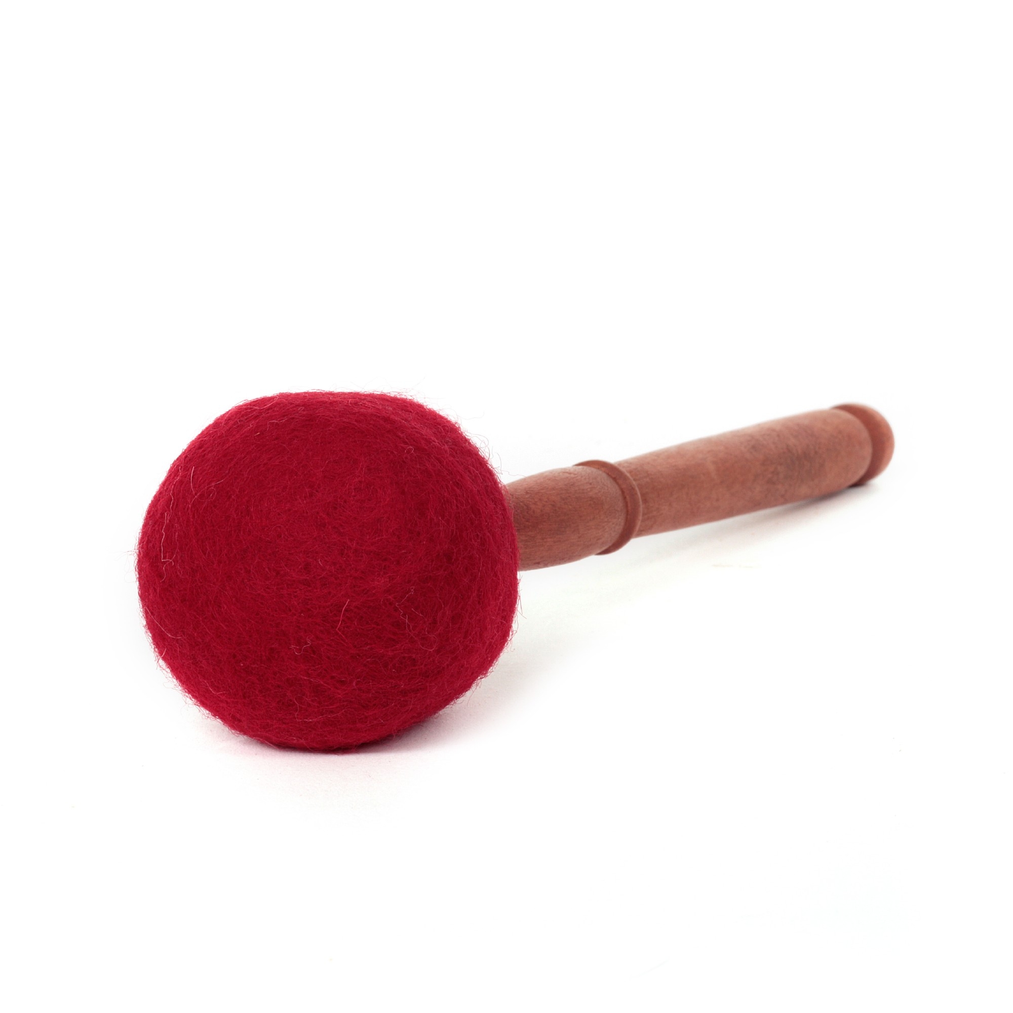 Gongschlegel 'Mallet', rot, braun, Ø 6,5 cm, H 28 cm günstig bestellen